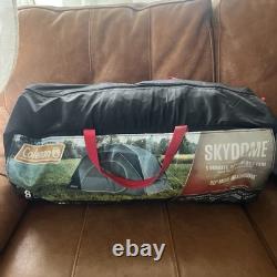 Coleman Skydome 8-Person Camping Tent Blue Nights