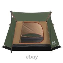 Coleman Tent Camping Fastpitch Swagger 3 Person Cabin Waterproof Green