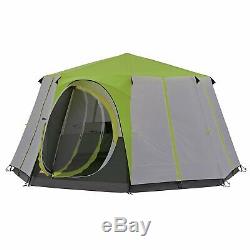 Coleman Tent Cortes Octagon, 6 to 8 Person Festival Family Large Dome Tent