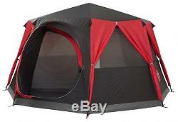 Coleman Tent Cortes Octagon Festival Camping Tent Large Dome Spacious Easy Use