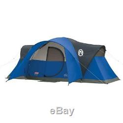 Coleman Tent for Camping Montana with Easy Setup 8-Person, Blue