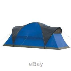 Coleman Tent for Camping Montana with Easy Setup 8-Person, Blue