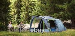 Coleman Tunnel Tent Meadowood 4 Person Black Out Bedrooms Grey Camping Garden