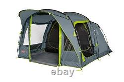 Coleman Vail 4, 4 Person Camping Tent with 2 Extra Large Sleeping Compartments