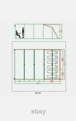 Coleman Vail 6L 6 Berth Large Family Tent