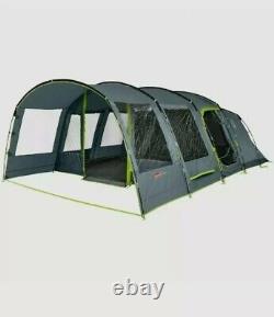 Coleman Vail 6L 6 Berth Large Family Tent BlackOut Bedrooms