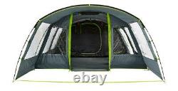 Coleman Vail Tent 6 Person Berth Large Tunnel Grey Camping Outdoors Festival