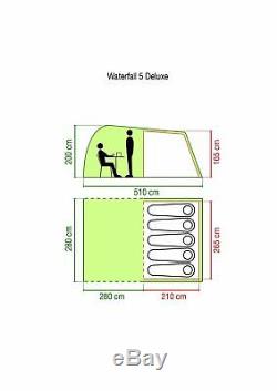 Coleman Waterfall 5 Deluxe Tent