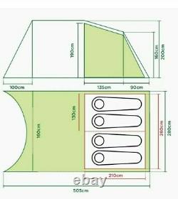 Coleman da Gamma 4 Man Tent