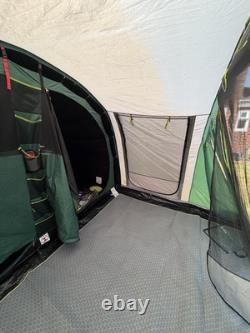 Coleman mosedale 5 Tunnel Tent Large 2 Doors with additional mosedale 5 porch