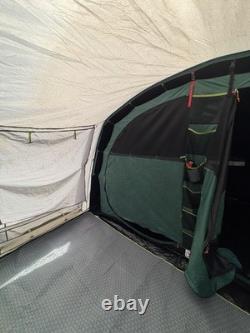 Coleman mosedale 5 Tunnel Tent Large 2 Doors with additional mosedale 5 porch