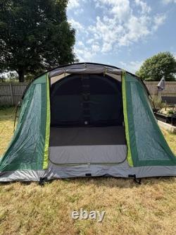 Coleman mosedale 5 Tunnel Tent Large 2 Doors with additional mosedale 5 porch