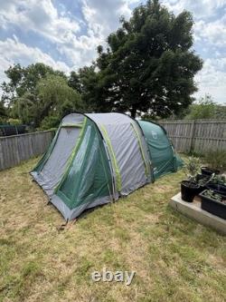 Coleman mosedale 5 Tunnel Tent Large 2 Doors with additional mosedale 5 porch
