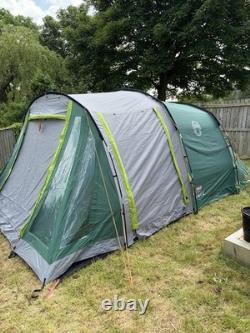 Coleman mosedale 5 Tunnel Tent Large 2 Doors with additional mosedale 5 porch
