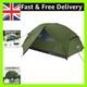 Compact 3-man Camping Tent With Pu Waterproof Coating Ideal For All Seasons