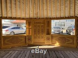 Contemporary Mongolian Yurt- double door & large windows-8.60m diameter