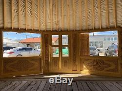 Contemporary Mongolian Yurt- double door & large windows-8.60m diameter