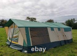 Conway Trailer Tent 4-Berth Lightweight Kitchen Gas Easy to Tow Video in Listing