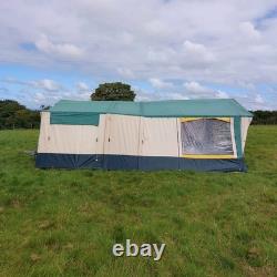 Conway Trailer Tent 4-Berth Lightweight Kitchen Gas Easy to Tow Video in Listing