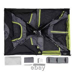 Core 10 Man Person Lighted Instant Cabin Tent Camping Large Family Quick Setup