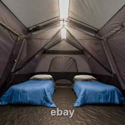 Core 10 Person Full Fly Tent with LED System in Grey