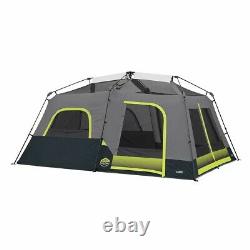 Core 10 Person Lighted Instant Cabin Tent best outdoor cabin tent
