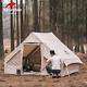 Cotton Inflatable Camping Tent 4 Person Outdoor Family Light Luxury Large Space