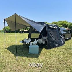 DKIEI Portable Extension SUV Tailgate Shade Awning Tent Camping Shelter Car Tent
