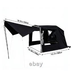DKIEI Portable Extension SUV Tailgate Shade Awning Tent Car Tent Camping Shelter