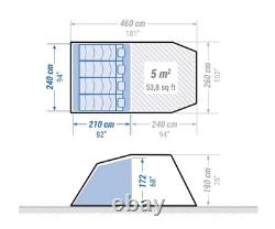 Decathlon Quechua Arpenaz 4.1 4 person Family Camping Festival Waterproof Tent