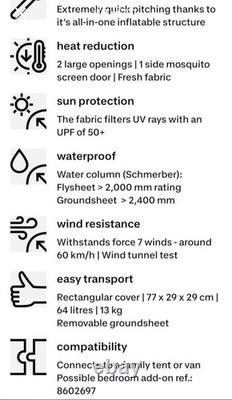 Decathlon Quechua Inflatable Camping Shelter