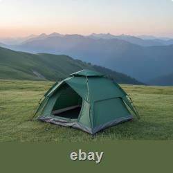 Double-Layer Camping Tent Large Space for Weekend Trips, Outdoor