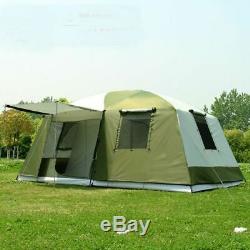 Double Layers Large Space Family Camping Tents Diagonal Bracing Types Style Tent