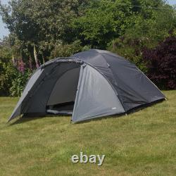 Double Skin Dome 4 Man Berth Camping Festival Family Tent