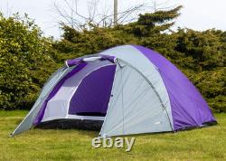 Double Skin Dome 4 Man Berth Camping Festival Family Tent