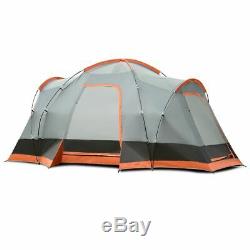 Durable 8 People Automatic Pop Up Hiking Tent with Bag Outdoor Recreation
