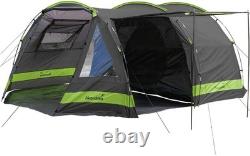 Durable Family Tunnel Tent for 6/12 People Waterproof & Spacious Living Area