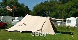 ESVO Custom Bedouin 340 with Side Panels, Vario Awning & Tent Tidies