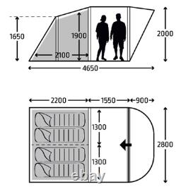 EXHIBITION MODEL Brean 4 AIR TC inflatable 4 person berth tent 9120002015 A11