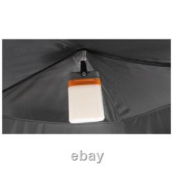 Easy Camp Alicante 600 Tent 6 Man Large Family Tunnel with Dark Bedrooms