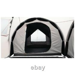 Easy Camp Alicante 600 Tent 6 Man Large Family Tunnel with Dark Bedrooms