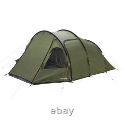 Easy Camp Hidra 5, 5-Person Family Tent Large Camping Tunnel Green Tent