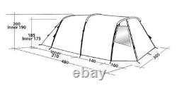 Easy Camp Huntsville 500 5 Man 5 Person Family Tunnel Tent Green / White