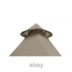 Easy Camp Moonlight Tipi Bell Tent Dark Sand (A202769) Family Tent for Camping