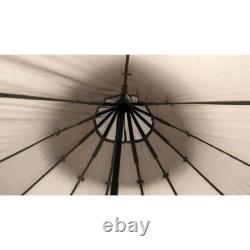 Easy Camp Moonlight Tipi Bell Tent Dark Sand (A202769) Family Tent for Camping
