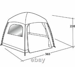 Easy Camp Moonlight Yurt 6-Person Tent Moonlight Grey