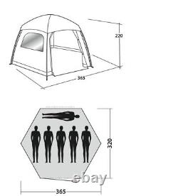 Easy Camp Moonlight Yurt Glamping/Camping Tent 6 Person