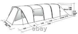 Easy Camp Palmdale 800 LUX Large Family Poled Tent (120450)