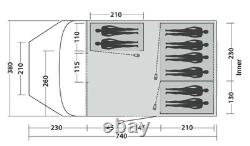Easy Camp Palmdale 800 LUX Large Family Poled Tent (120450)