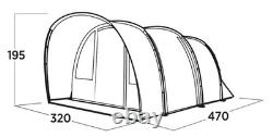 Easy Camp Skarvan 5 Family Tunnel Tent 5 Berth (2 Bedrooms)